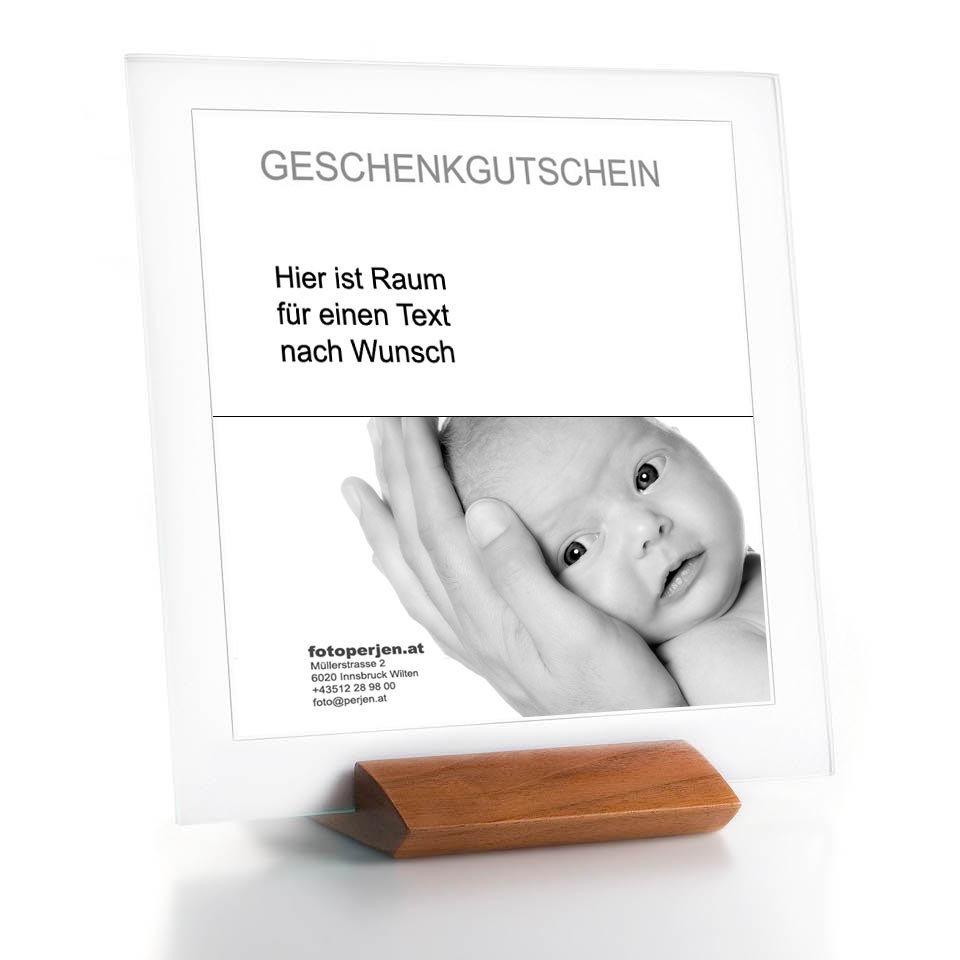 Geschenkgutschein Im Designerrahmen Fotoperjen At Gutscheine